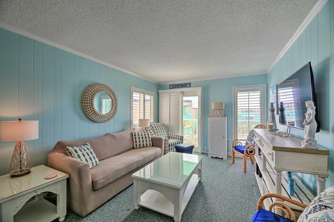 Beachfront Condo With Boardwalk And Pool Access! Atlantic Beach Exterior foto