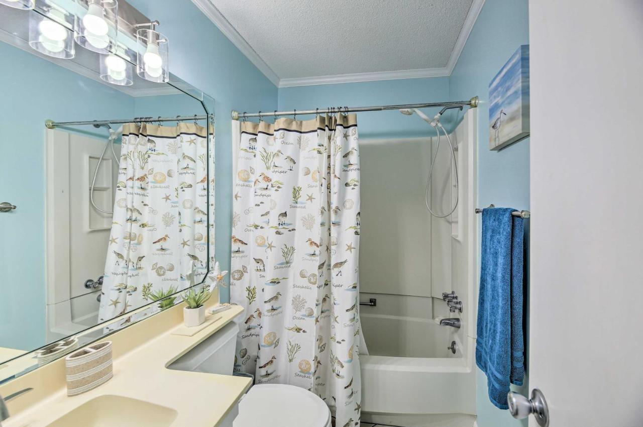 Beachfront Condo With Boardwalk And Pool Access! Atlantic Beach Exterior foto