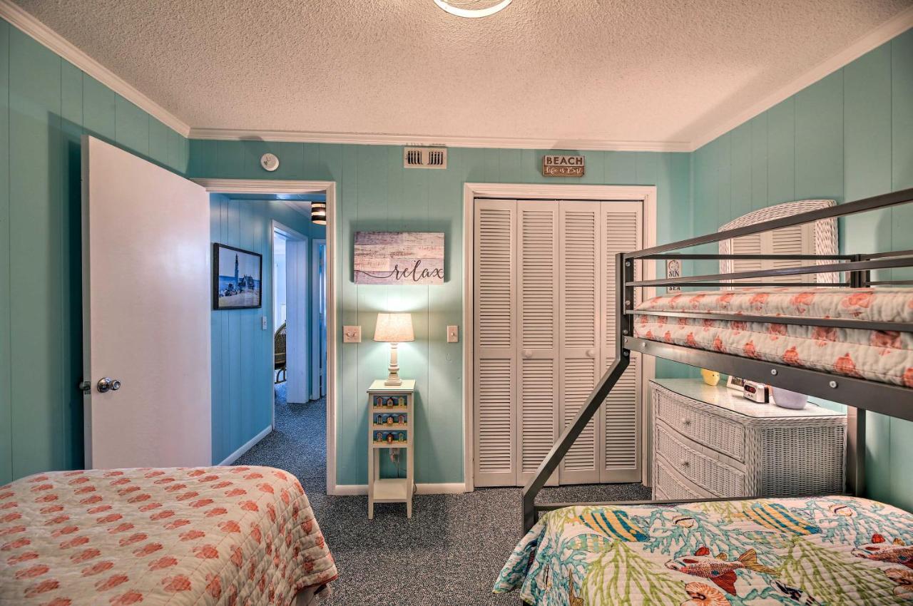 Beachfront Condo With Boardwalk And Pool Access! Atlantic Beach Exterior foto