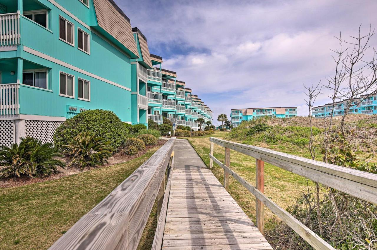 Beachfront Condo With Boardwalk And Pool Access! Atlantic Beach Exterior foto